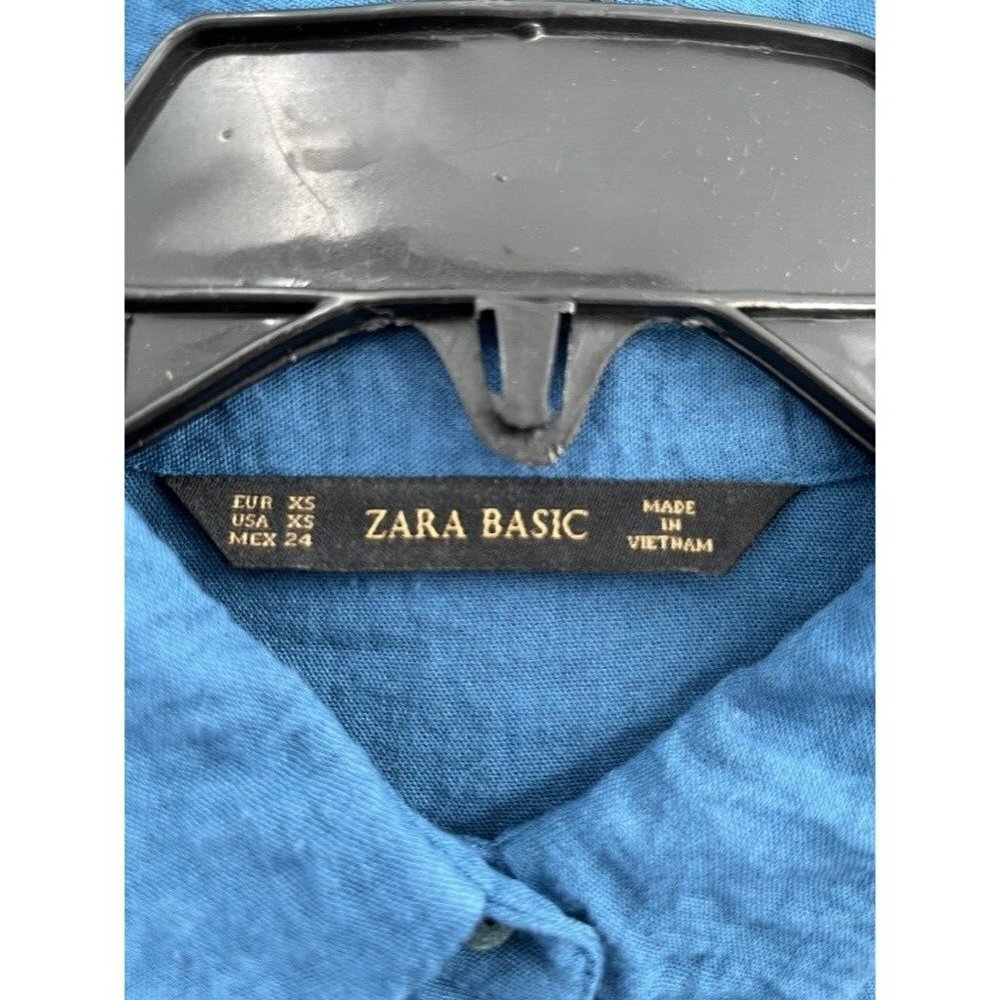 Zara Basic Ladies Long Sleeve Button Front Shirt … - image 7